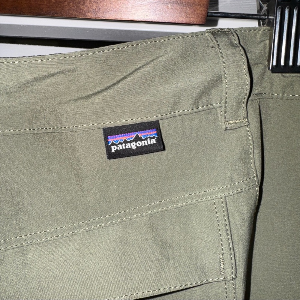Patagonia Olive Women's Boot Cut Pants - Picture 5 of 6